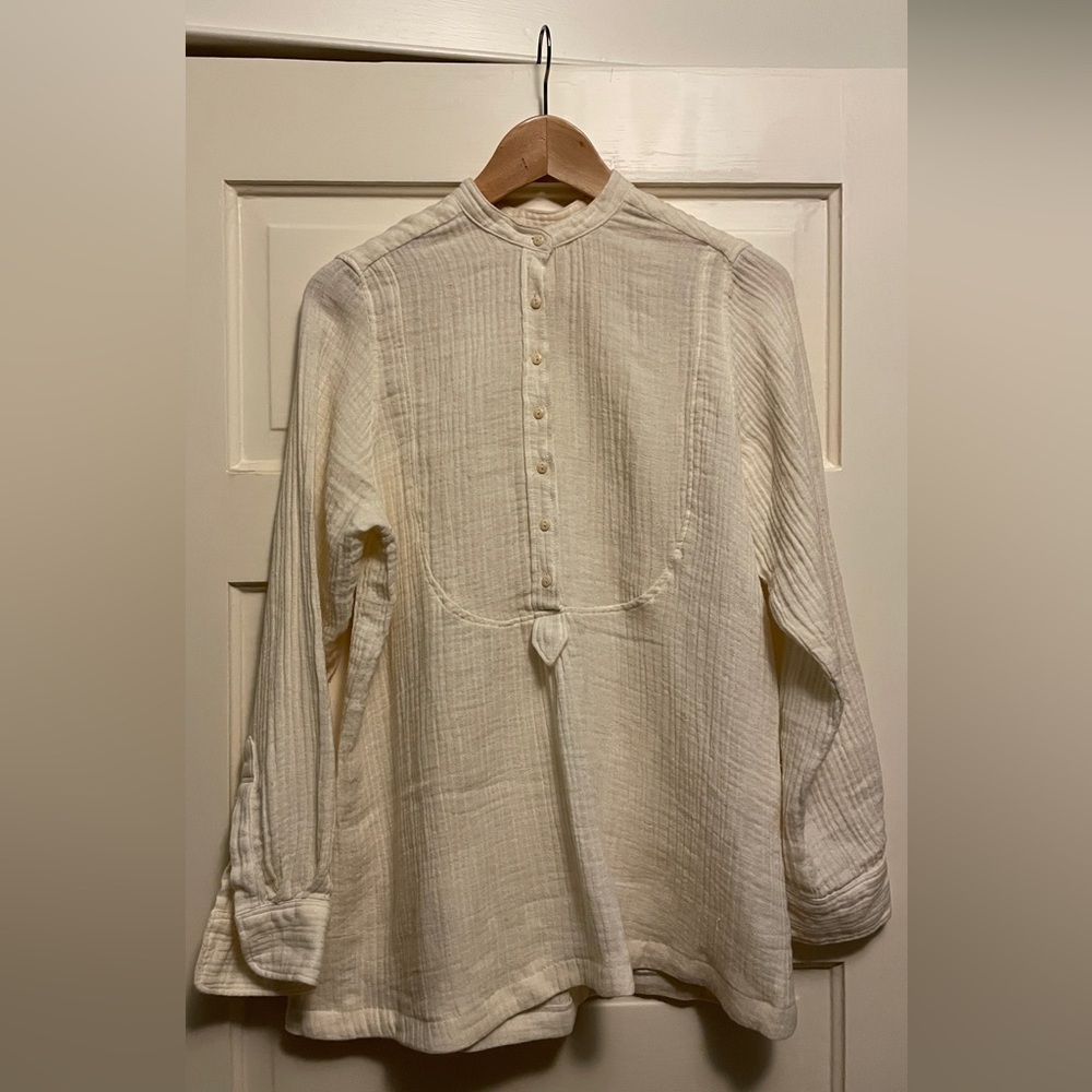 gorgeous Imogene + Willie hemp blend tunic shirt - Picture 2 of 14